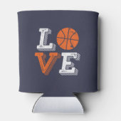 バスケットボールスポーツゲームファン大好き 缶クーラー (裏面)