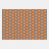 バスケットボールスポーツパーティー ラッピングペーパーシート (正面3)