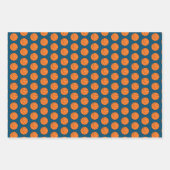 バスケットボールスポーツパーティー ラッピングペーパーシート (正面)