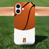 バスケットボールスポーツモノグラム Case-Mate iPhoneケース