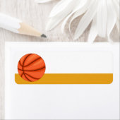 バスケットボールスポーツラベル ラベル (インサイチュ)