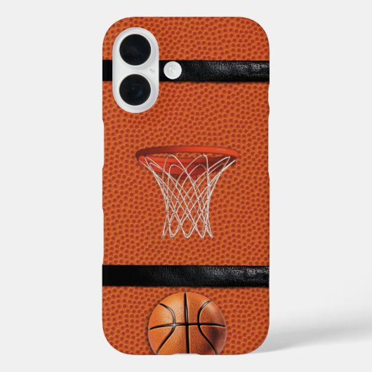 バスケットボールスポーツ保護 Case-Mate iPhoneケース (裏面)