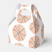 バスケットボールスポーツ誕生日テーマ フェイバーボックス (裏面サイド)