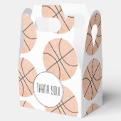 バスケットボールスポーツ誕生日テーマ フェイバーボックス (オープン)