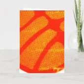 バスケットボールスポーツ10代のボーイハッピーバースデー カード (裏面)