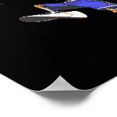 バスケットボールスラムダンクスケルトンハロウィーン ポスター (角)