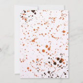 バスケットボールスラムダンクバースデーパーティーの招待 招待状 (裏面)