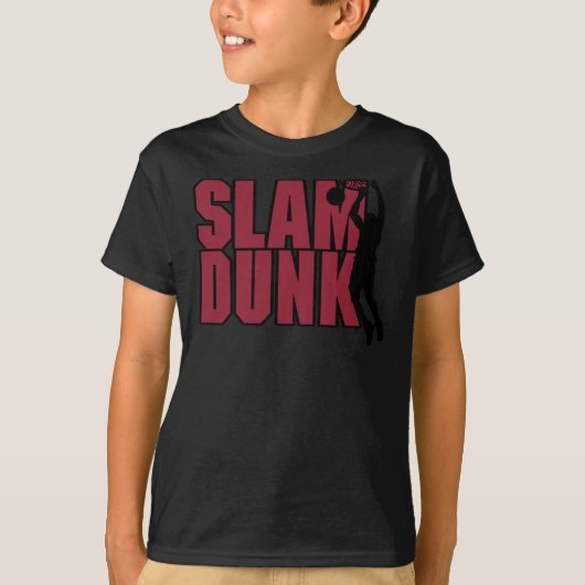 バスケットボールスラムダンク Tシャツ (正面)
