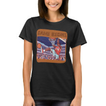バスケットボールスラム・ダンクゲームがTシャツから始まる