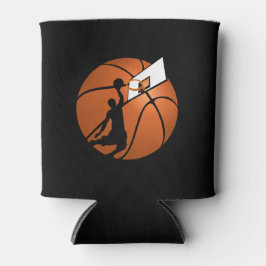 バスケットボールスラムDUNK選手（ボールにフープ付き） 缶クーラー