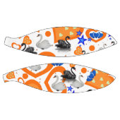 バスケットボールスワンオレンジハート バスケットボール (パネル)