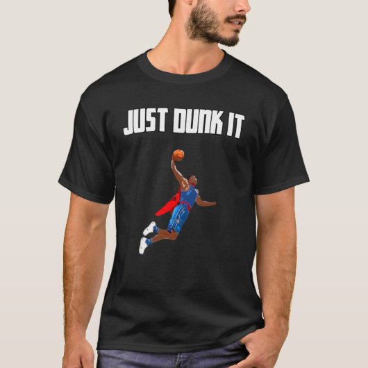 バスケットボールダンキング Tシャツ (正面)