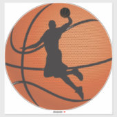 バスケットボールダンク シール (シート)