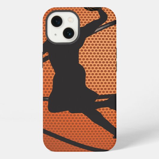 バスケットボールダンク iPhoneケース (裏面)