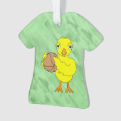 バスケットボールチェック オーナメント (正面)