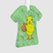 バスケットボールチェック オーナメント (正面)