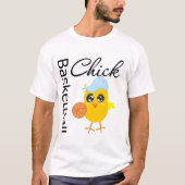 バスケットボールチェック Tシャツ (正面)