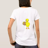 バスケットボールチェック Tシャツ (裏面)