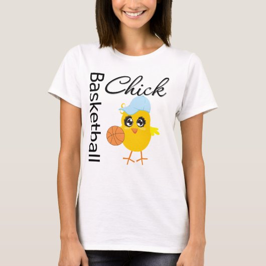 バスケットボールチェック Tシャツ (正面)