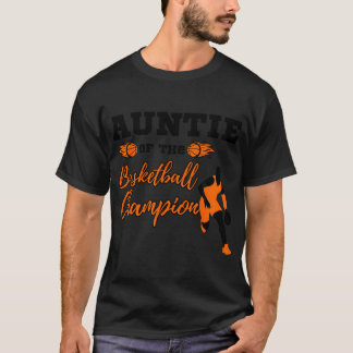 バスケットボールチャンピオンの叔母たち11誕生日Fa Tシャツ