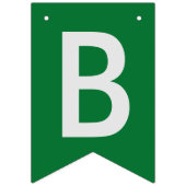 バスケットボールチャンプグリーンバンティングバナー バンティングフラッグ (第1の旗)