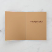 バスケットボールチームから元気を得る カード (内部)