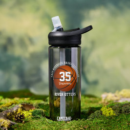 バスケットボールチームと選手の名前 ウォーターボトル