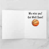 バスケットボールチームをチームメートやコーチにすぐによくなる カード (内部)