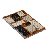 バスケットボールチームインスピレーションのノート ノートブック (右側)