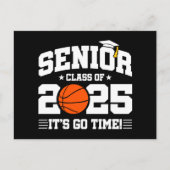 バスケットボールチームクラス2025卒業シニアチーム2025 ポストカード (正面)