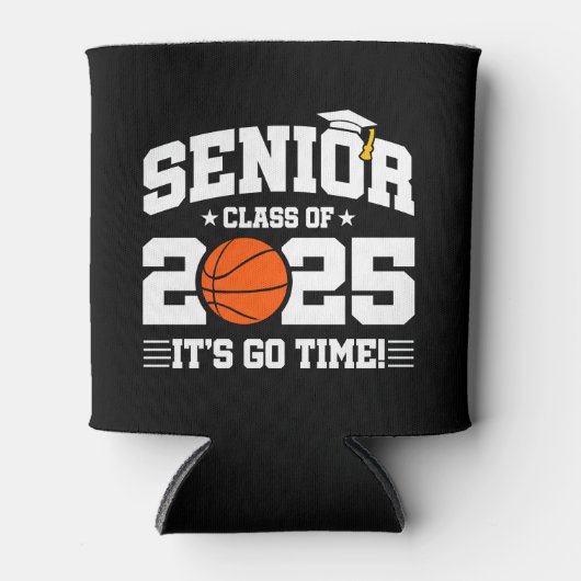 バスケットボールチームクラス2025卒業シニアチーム2025 缶クーラー (正面)