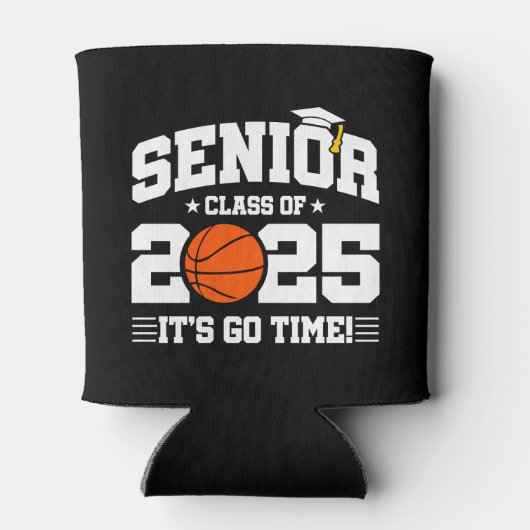 バスケットボールチームクラス2025卒業シニアチーム2025 缶クーラー (裏面)