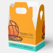 バスケットボールチームスポーツ誕生日パーティーの好意ボックス フェイバーボックス (オープン)