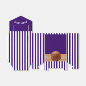 バスケットボールチームパープルフェイスボックス フェイバーボックス (折り畳みなし)