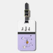 バスケットボールチームメイト ラゲッジタグ (正面縦)