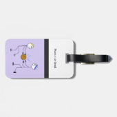 バスケットボールチームメイト ラゲッジタグ (裏面横)