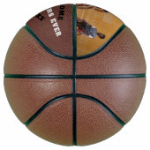 バスケットボールチーム写真カスタム文字パーソナライズされた バスケットボール (右)