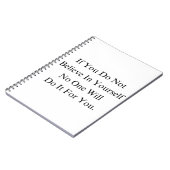 バスケットボールチーム引用文モチベーションジャーナル ノートブック (左側)