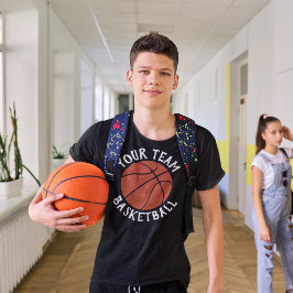 バスケットボールチーム、プレイヤー名、ジャージー番号 Tシャツ