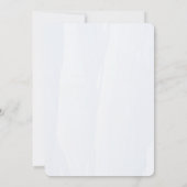 バスケットボールテディベアファースト誕生日招待状 招待状 (裏面)