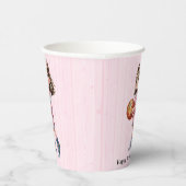 バスケットボールテーマ誕生日パーティーfor Girl's 紙コップ (右)