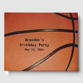 バスケットボールデザインゲストブック ゲストブック