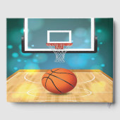 バスケットボールデザインゲストブック ゲストブック (裏面)