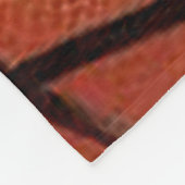 バスケットボールデザインフリースブランケット フリースブランケット (角)