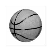 バスケットボールデザイン木製スタンプ ラバースタンプ (インプリント)