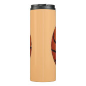 バスケットボールデザイン熱タンブラー タンブラー (裏面)