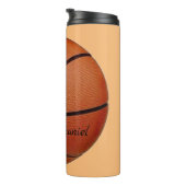 バスケットボールデザイン熱タンブラー タンブラー (回転右)