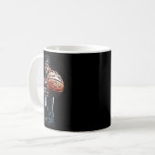 バスケットボールデザイン コーヒーマグカップ (正面左)