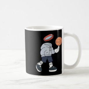 バスケットボールデザイン コーヒーマグカップ
