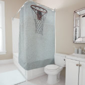 バスケットボールデザイン シャワーカーテン (インサイチュ)